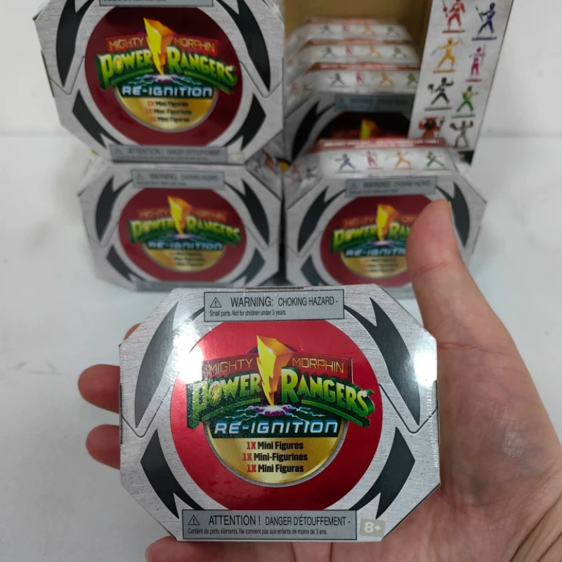 Model Kit Power Rangers - プレイメイツ パワーレンジャー リイグニション ブラインドボックス おもちゃ アニメ