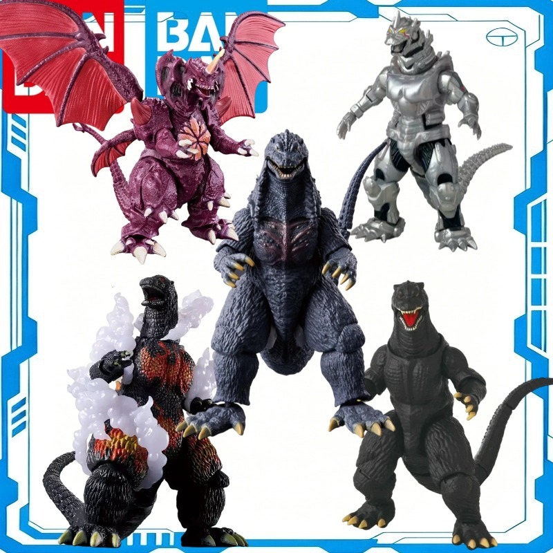 Model Kit Kiryu - 本物のバンダイ ゴジラ バーニングゴジラ メカゴジラ 2002 ゴジラ
