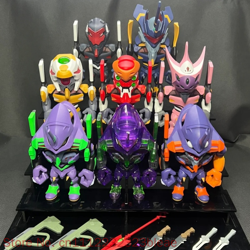 Model Kit Eva 02 - バンダイ EVA Qmsv-C ブラインドボックス フィギュアセット ユニット01