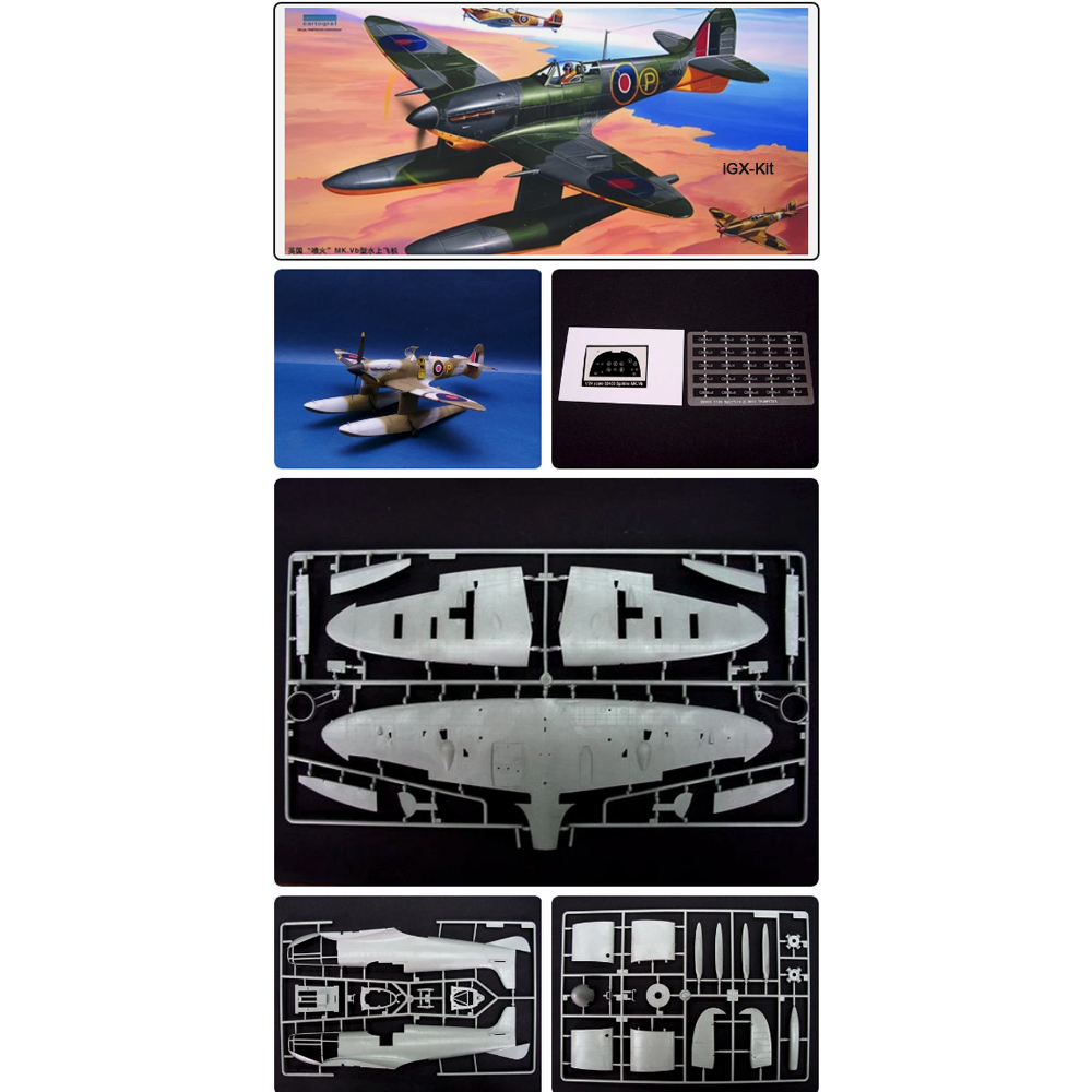 Model Kit Spitfire - トランペッター 02404 1/24 スケール スーパーマリン スピットファイア