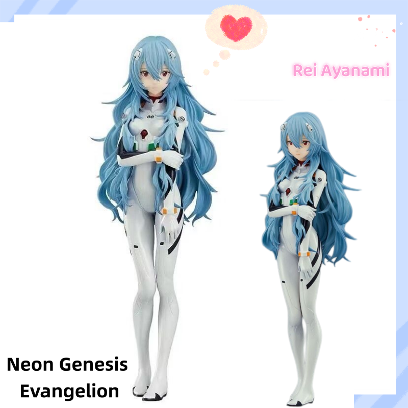 Model Kit Girl - 新世紀エヴァンゲリオン 綾波レイ フィギュア - アニメガールモデル玩具、デスクトップPCケースディスプレイ装飾、ギフト