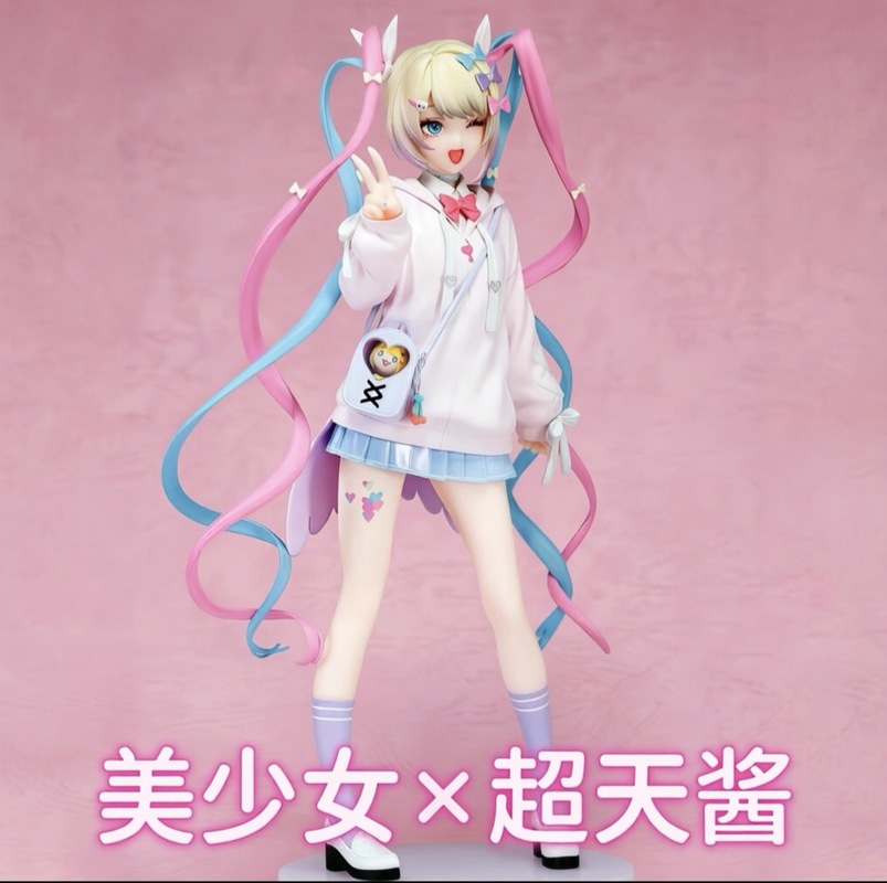 Model Kit Girl - エンジェルチャン限定版アニメガールGKスタチュー可動式コレクタブルモデル二次元フィギュアデスクトップオーナメント流行のおもちゃ