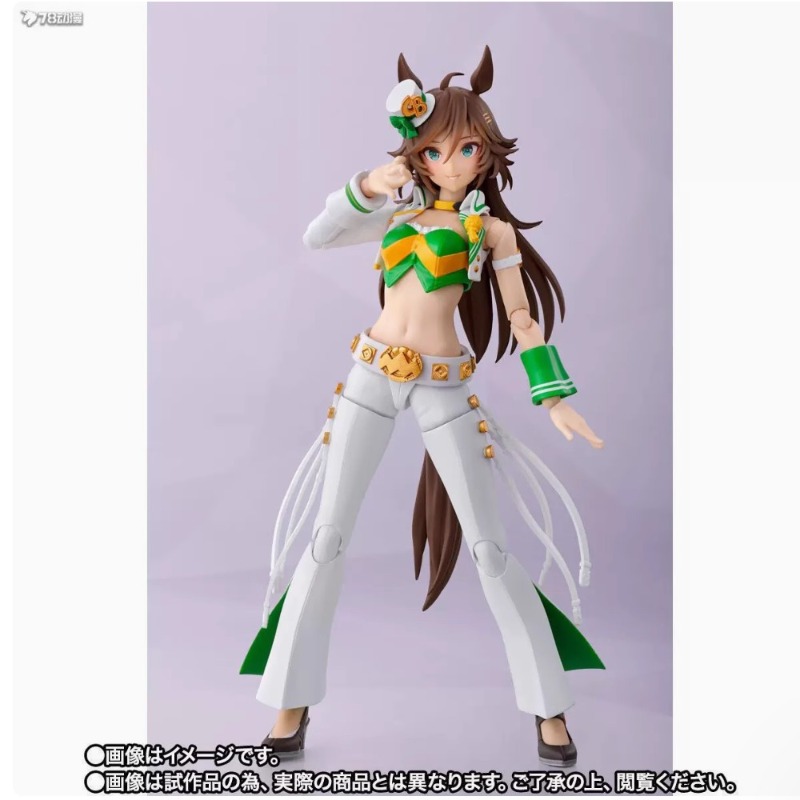 Model Kit Uma Musume - バンダイ SHFiguarts センメイ代表アニメアクションフィギュアウマ娘レーシング衣装完成キットコレクションおもちゃ