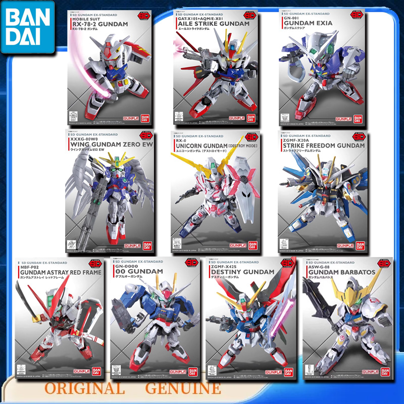 Model Kit Barbatos - バンダイ-子供のためのオリジナルのアニメアクションフィギュア,アセンブリモデルの装飾品,sdex gundfおもちゃ,strike barbatos,RX-78 xxxg,ギフト,本物,オリジナル