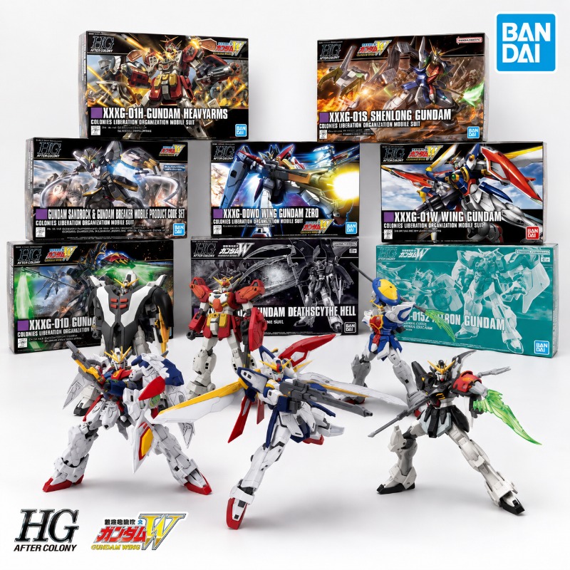 Model Kit Wing Zero - バンダイ HG 1/144 ウイングゼロ デススカイツ ヘビーアームズ