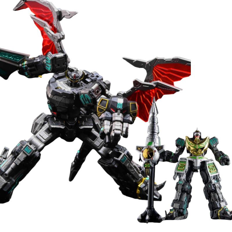 Model Kit Power Rangers - パワーレンジャーズラッキーキャットマイクロシーザーガレージキットアクションモデルコスモス Mc-05 Mc-03 MC-03B ドラゴンキングフィギュアコレクタブルモデルおもちゃ