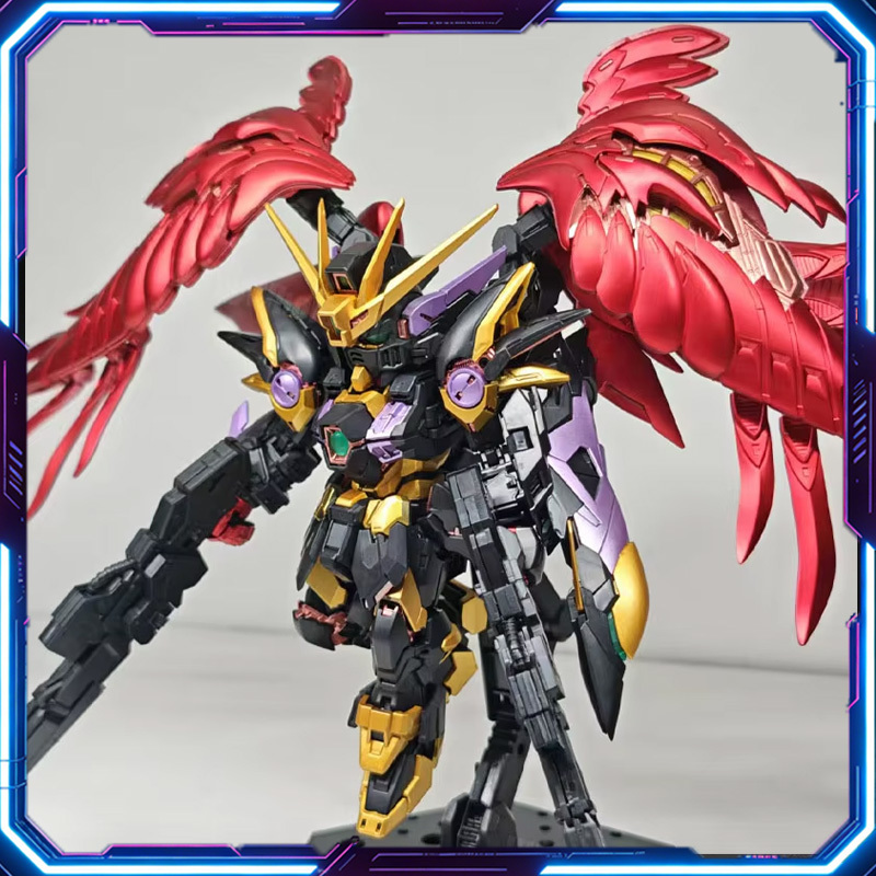 Model Kit Wing Zero - GAOGAO MGSD XXXG-00W0 ウイングゼロ 反乱のルルーシュ カラースキーム組み立てモデルキット