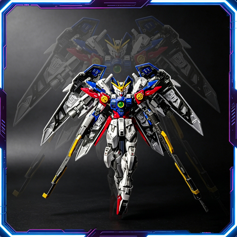 Model Kit Wing Zero - JM モデル RG 1/144 ウイングゼロ組立モデルキットナイトライト効果付き XXXG-00W0