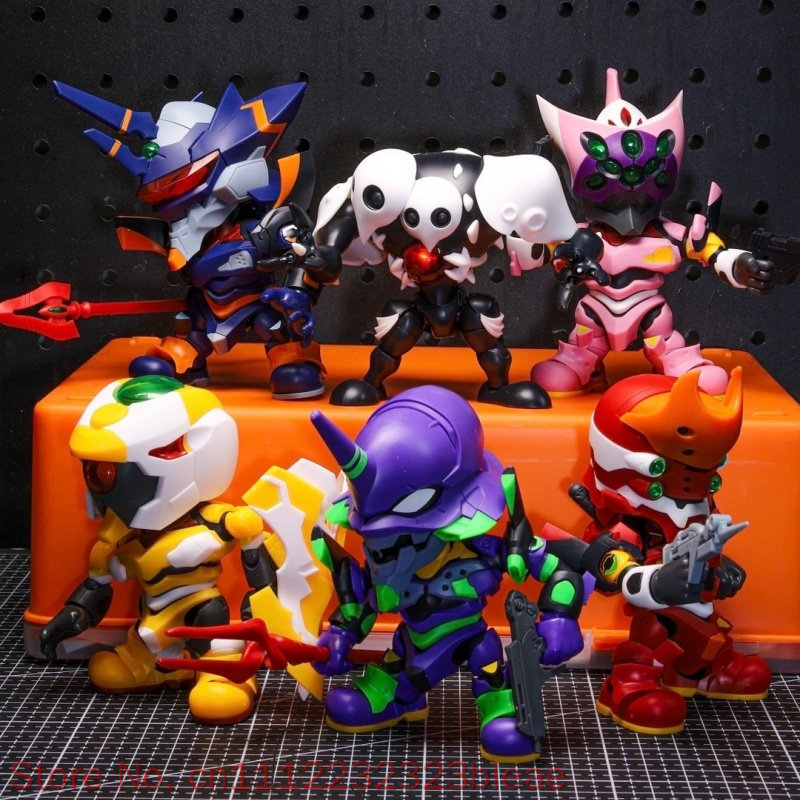Model Kit Eva 02 - 在庫あり バンダイ EVA Qmsv-C ブラインドボックス フィギュアセット