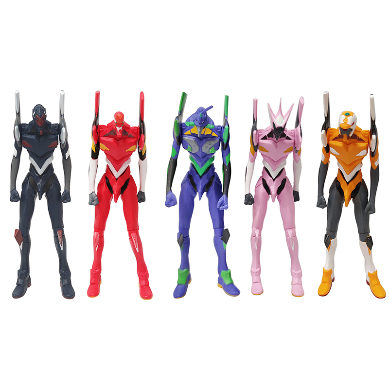Model Kit Eva 02 - エヴァネオンセガゲリオンのアクションフィギュア,アニメのフィギュアコレクション,EVA-00,モデルEVA-03,おもちゃ,ギフト,テストタイプ,17cm