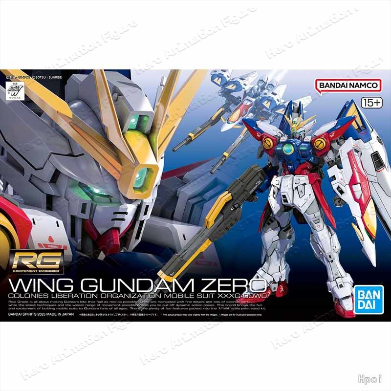 バンダイオリジナルモデルキットガンダム RG 1/144 ウ - Model Kit Wing Zero のレビューと価格