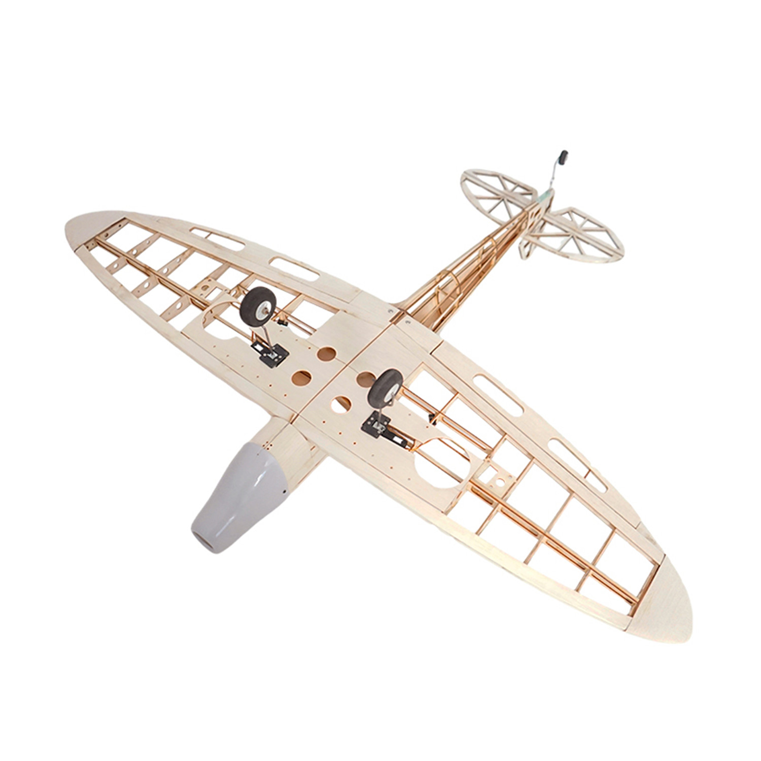 バルサウッドairplaneキット,rc飛行機,diyビルデ - Model Kit Spitfire のレビューと価格