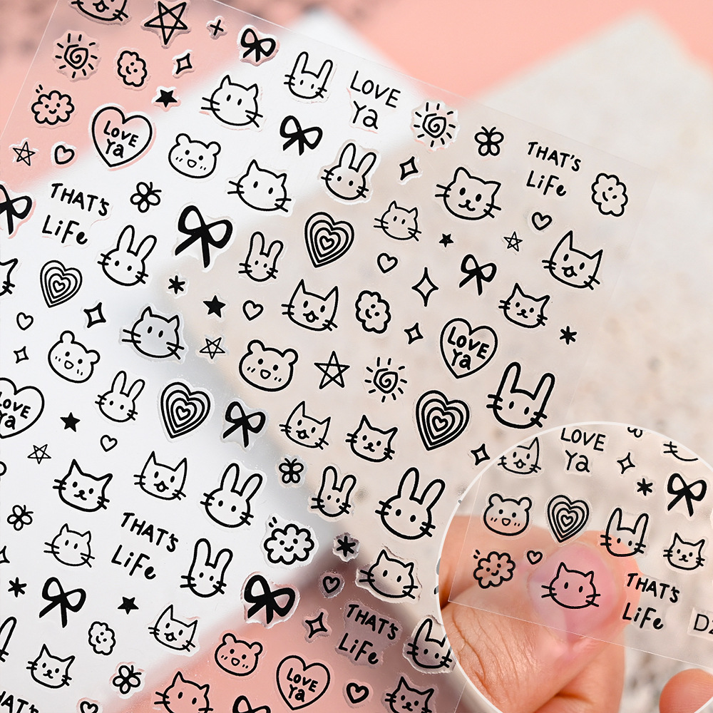 6/12 個黒猫ステッカー水カップカメラ電話ケース用防水かわ - Waterslide Decal Paper のレビューと価格