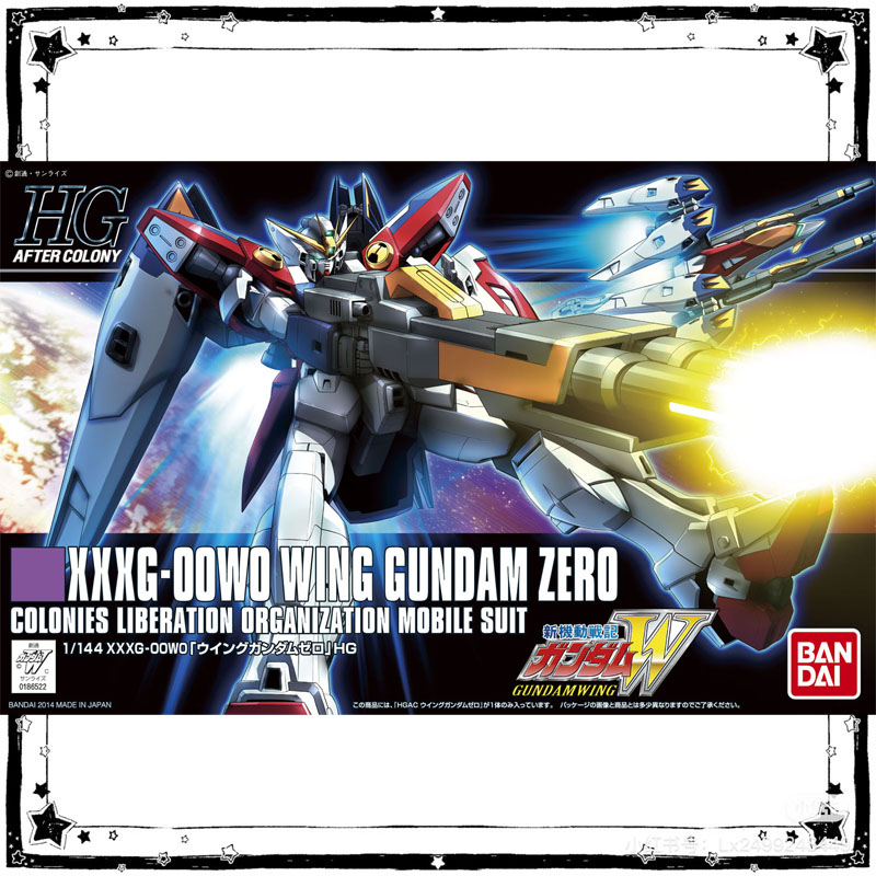 在庫ありバンダイガンダムモデルキットアニメフィギュア HG  - Model Kit Wing Zero のレビューと価格