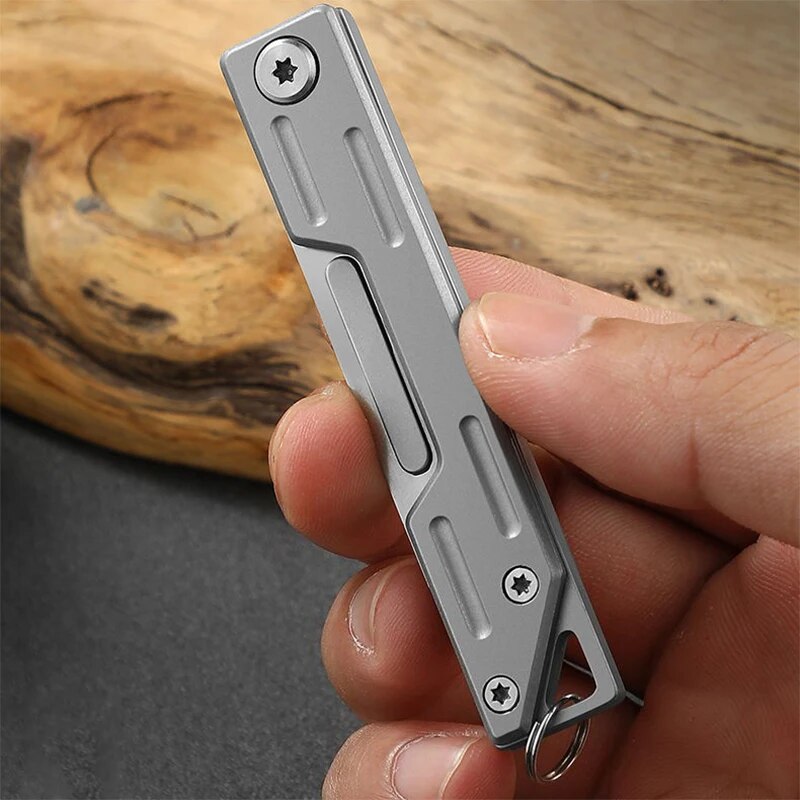 折りたたみナイフ ステンレス鋼ポケットナイフ 9 交換可能な - Hobby Knife Blade のレビューと価格