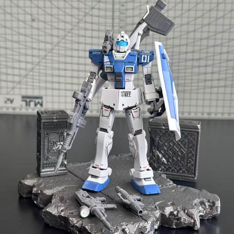 HG GTO 1/144 GM ホワイトドッグチームカスタム - Model Kit Barbatos のレビューと価格