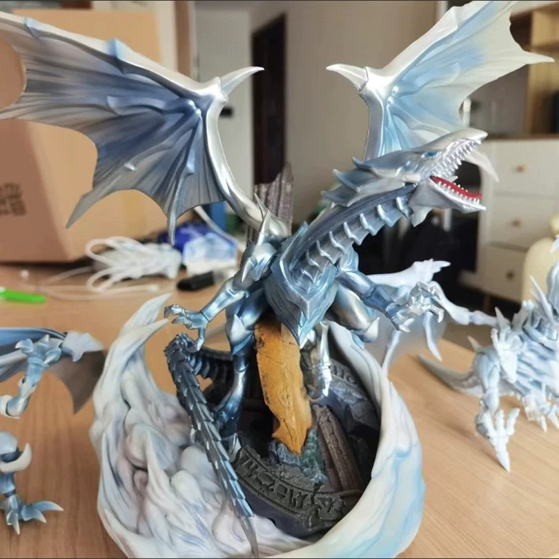 遊戯王ホワイトスライファースカイドラゴンアニメフィギュアデュ - Model Kit Yugioh Bandai のレビューと価格
