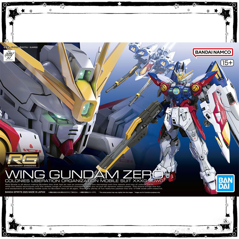在庫ありバンダイガンダムモデルキットアニメフィギュア RG  - Model Kit Wing Zero のレビューと価格