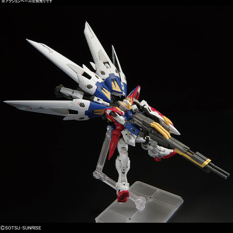 在庫ありバンダイガンダムモデルキットアニメフィギュア RG  - Model Kit Wing Zero のレビューと価格