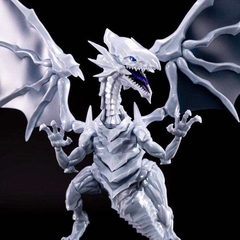 新しい遊戯王ブルーアイズホワイトドラゴンモデル金属スプレー塗 - Model Kit Yugioh Bandai のレビューと価格