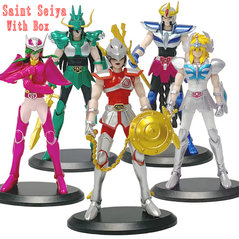 在庫ありアニメフィギュア鳳凰一輝氷河星矢紫龍立ち鎧モデル子供 - Model Kit Kiryu のレビューと価格