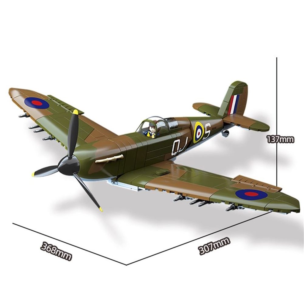 第二次世界大戦陸軍軍人SWAT英国：スピットファイア戦闘機F - Model Kit Spitfire のレビューと価格