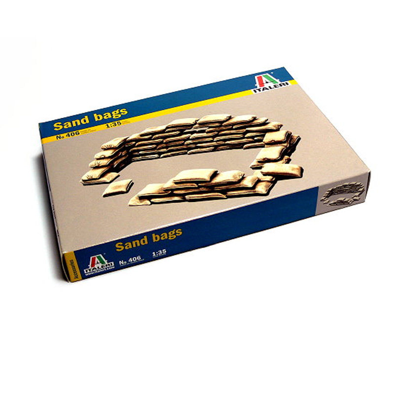 イタレリ IT0406 1/35 軍事用土嚢バリケードジオラ - Model Kit Italeri のレビューと価格