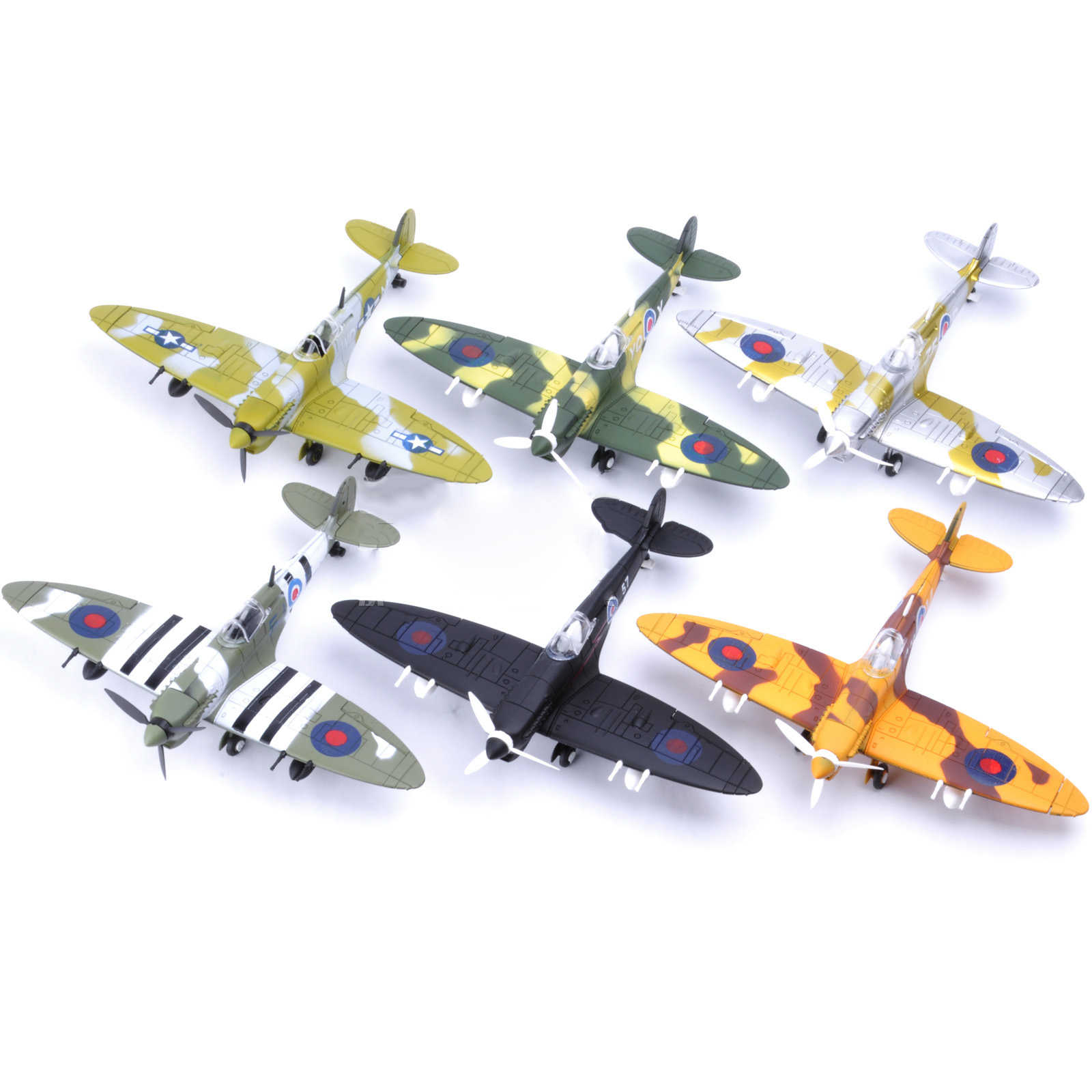 戦闘機モデル、戦闘機、歩行者の狙撃火災、ハリケーンf4uコロ - Model Kit Spitfire のレビューと価格