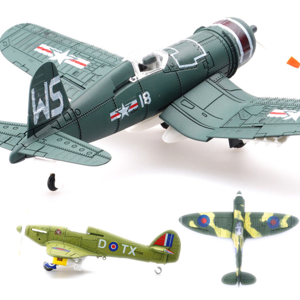 戦闘機モデル、戦闘機、歩行者の狙撃火災、ハリケーンf4uコロ - Model Kit Spitfire のレビューと価格