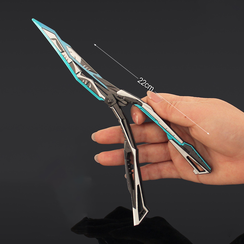 折りたたみバタフライナイフトレーナー模型玩具 – 22cm  - Hobby Knife Blade のレビューと価格