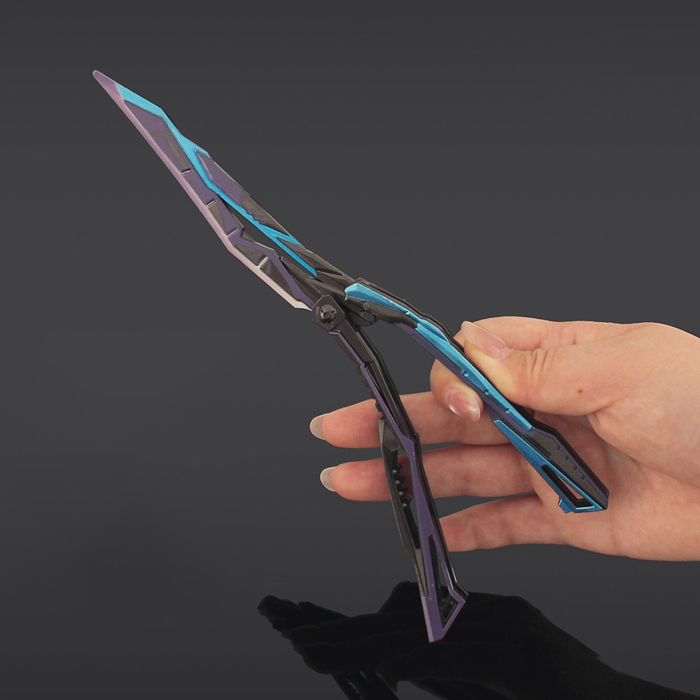 折りたたみバタフライナイフトレーナー模型玩具 – 22cm  - Hobby Knife Blade のレビューと価格