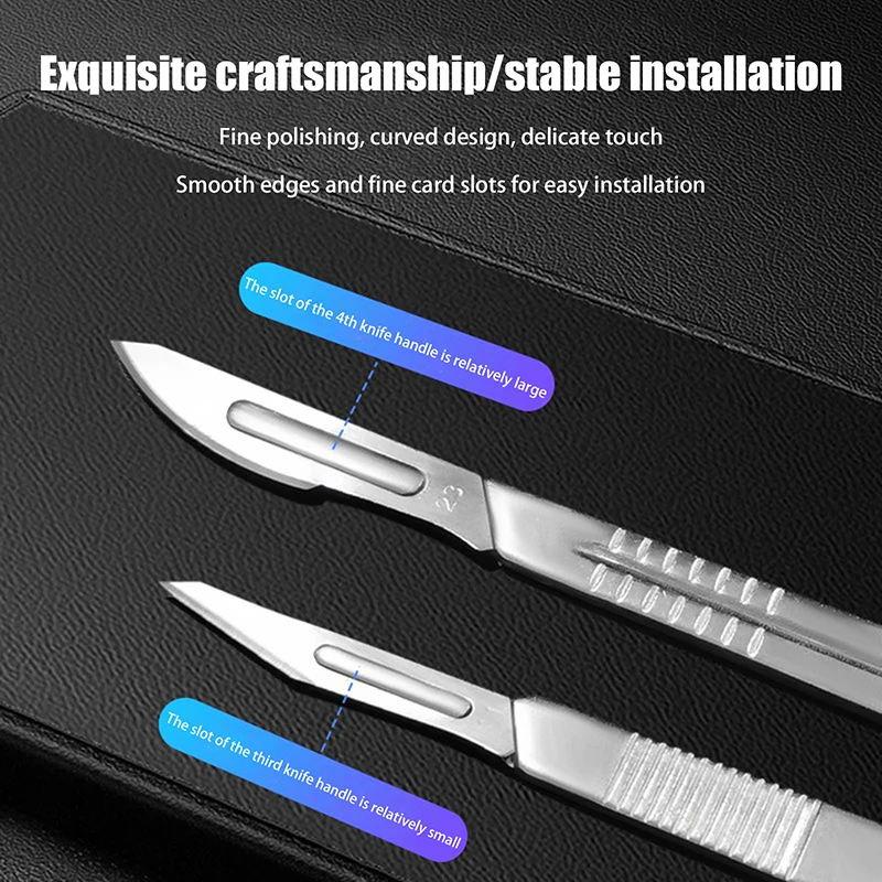 ユーティリティ医療用外科ナイフ交換用ブレードハンドル（スケー - Hobby Knife Blade のレビューと価格