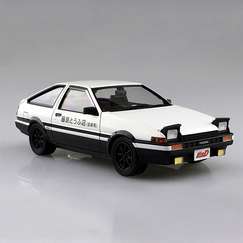 静的組み立てカーモデル Aoshima-05960 1/24 - Model Kit Initial D のレビューと価格