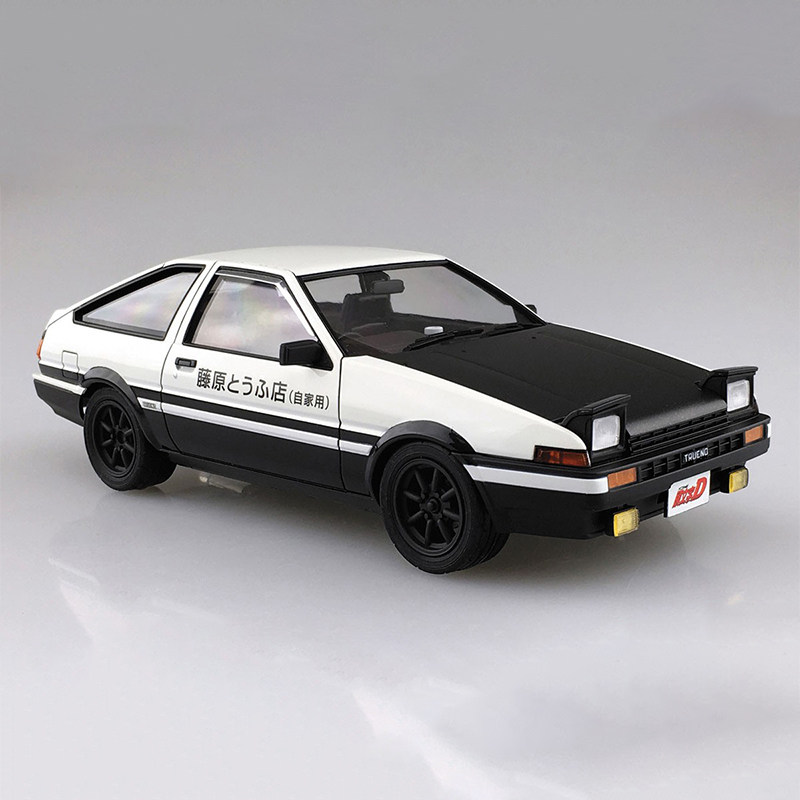 静的組み立て車モデル アオシマ-05961-B 1/24 頭 - Model Kit Initial D のレビューと価格