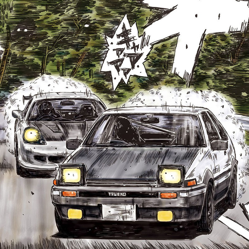 静的組み立て車モデル アオシマ-05961-B 1/24 頭 - Model Kit Initial D のレビューと価格