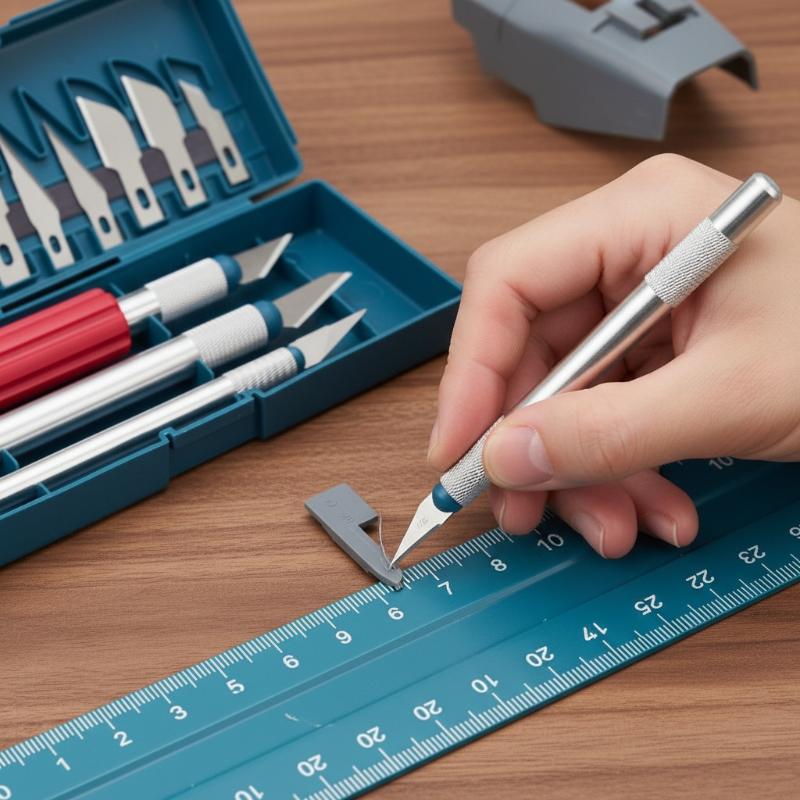 DIYクラフト精密ナイフセット 13ピースアソートブレード  - Hobby Knife Blade のレビューと価格