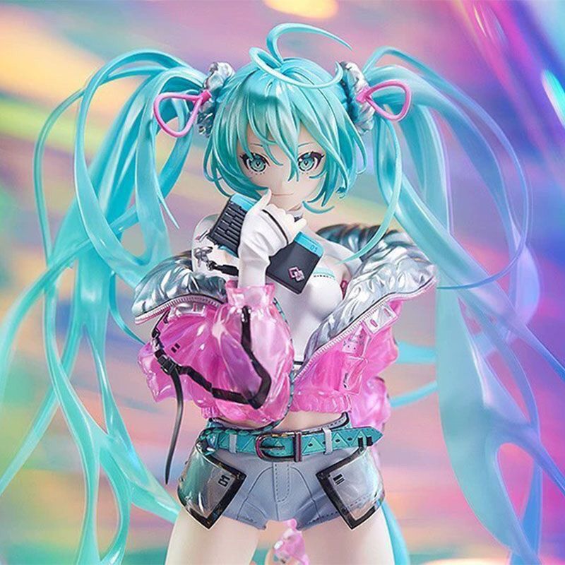 三矢山舞初音ミクツインテールフィギュア、可愛いアニメガール車 - Model Kit Girl のレビューと価格