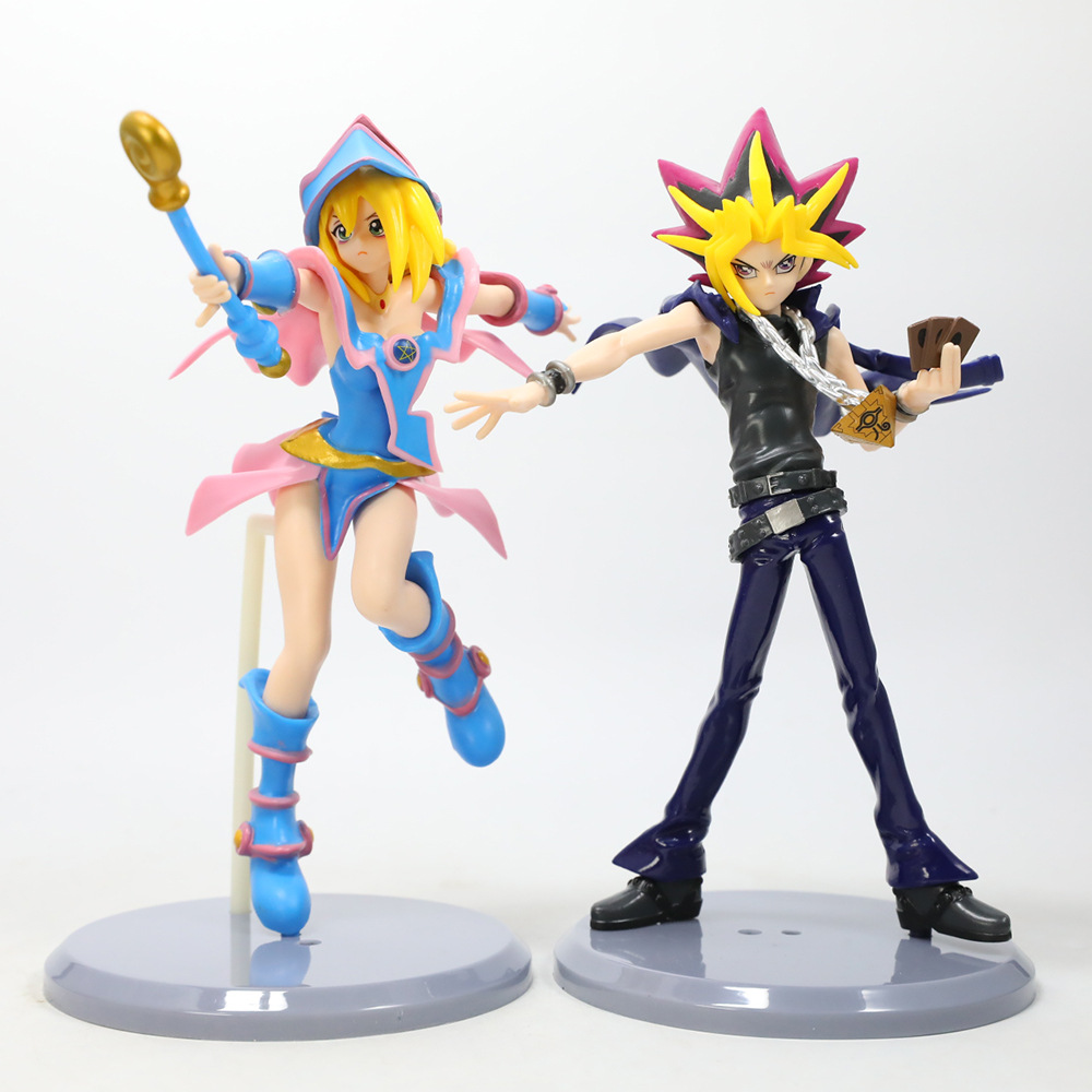 アニメ遊戯王！ アクションフィギュア 木頭遊戯 黒魔女 PV - Model Kit Yugioh Bandai のレビューと価格