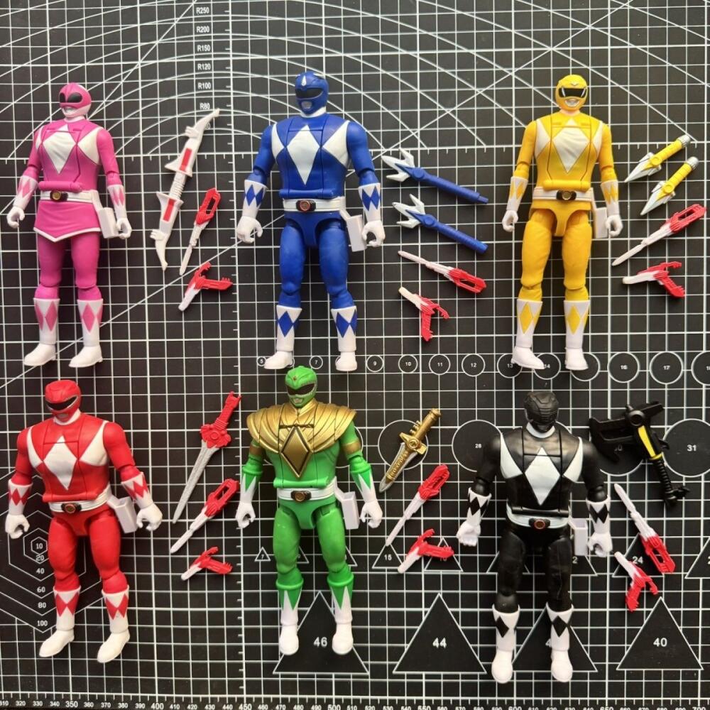 ハスブロ パワーレンジャー レッドレンジャー ブルーレンジャ - Model Kit Power Rangers のレビューと価格