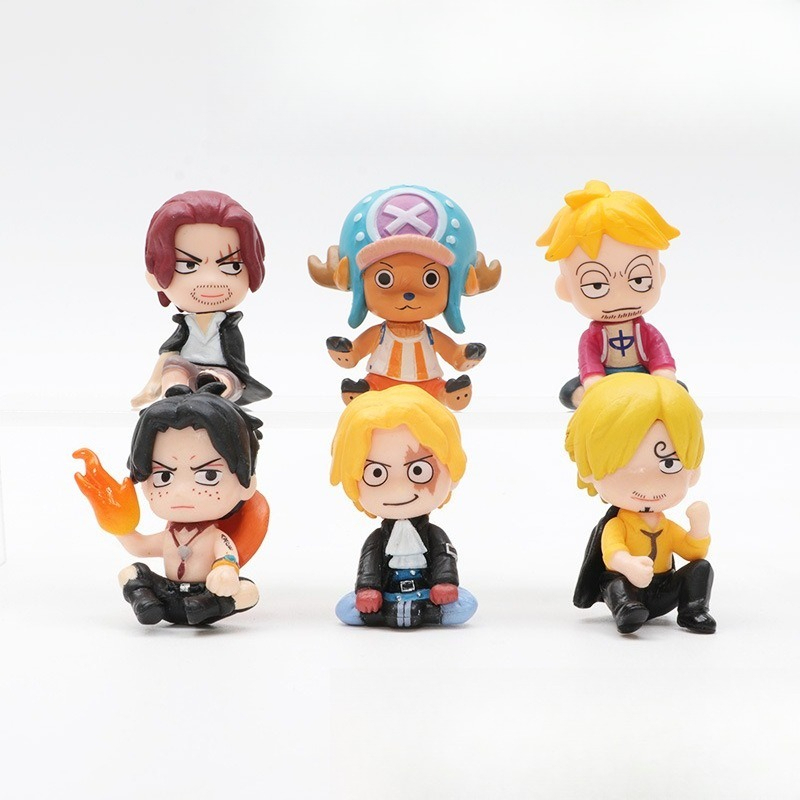 ワンピース フィギュアセット ルフィ ロー サボ ゾロ サン - Model Kit Judge のレビューと価格